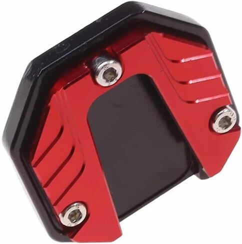 Aluminum Alloy Motorcycle Bike Kickstand Extender Foot Side Stand Extension Foot Pad Support Plate Motorbike Accessories in Saudi Arabia