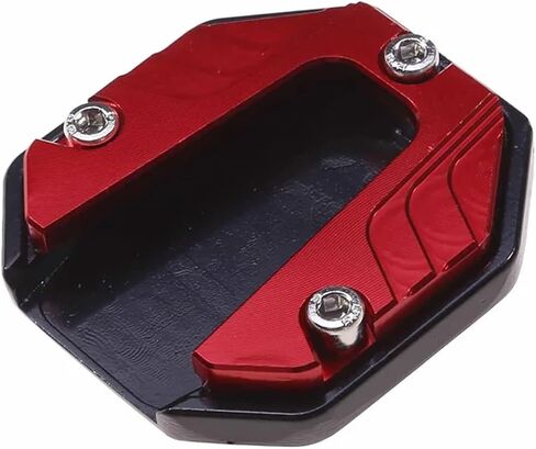 Aluminum Alloy Motorcycle Bike Kickstand Extender Foot Side Stand Extension Foot Pad Support Plate Motorbike Accessories in Saudi Arabia