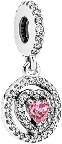 Clearance Bead Charm 925 Sterling Silver Pendant,Girl Jewelry Beads Gifts for Women Bracelet&Necklace in Kuwait