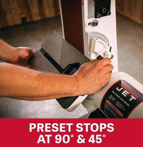 JET Benchtop 6" x 48" Belt & 12" Disc Sander, 1-1/2 HP, 115/230V 1Ph (JSG-6DC) in Saudi Arabia
