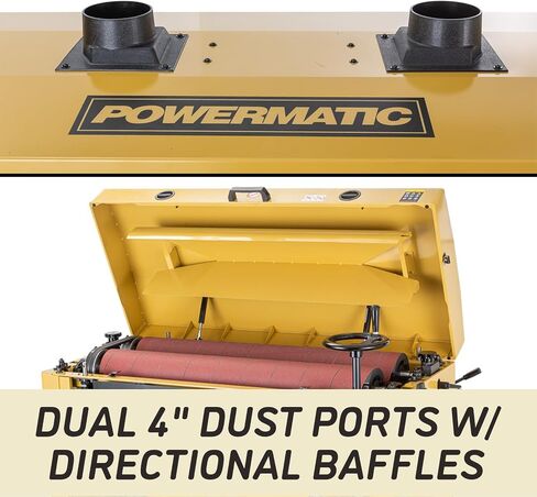 Powermatic 37-Inch Dual Drum Sander, 10 HP, 230/460V 3Ph (Model DDS-237) in Saudi Arabia