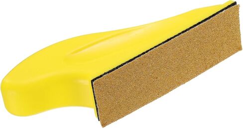 HARFINGTON 40pcs Detail Sander Paper Kit 80/120/180/240/320/400/600/800 Grits 3.5" x 1.2" Micro Hand Sanding Papers Sheets Wet Dry Sandpapers with 1pcs Hook & Loop Finger Sanding Block Tool in Saudi Arabia