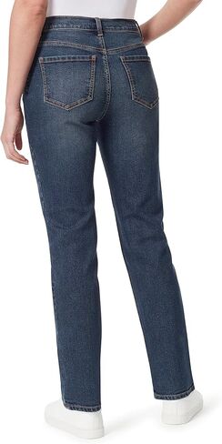 Gloria Vanderbilt Women's Amanda Classic High Rise Tapered Jean, Persimmon, 12 Petite in Saudi Arabia