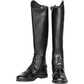 TuffRider Men’s Starter Front Field Boots | Durable, Easy to Clean Water-Resistant Horse Riding Boots for Men's