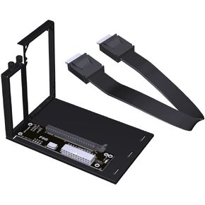 JMT ADT-F9G-BK7 PCIE X16 إلى OCULINK SFF-8612 محطة الإرساء PCIE4.0 64GBPS بطاقة تمديد الرسومات الخارجية (F9G-BK7-F9934 50CM)