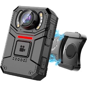 SPIKECAM 4K Body Camera with Audio, 160° Wide Angle, Ultra-Light Wearable Design, Type C, OTG, Instant File Management, 2" IPS Screen, External Storage, Personal Security Body Cam 64GB