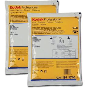 2-Pack Kodak Fixer for Black & White Film & Paper (Powder) Makes 2 Gallons