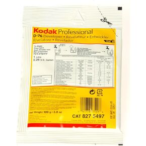 Kodak D-76 Powder Black & White Movie Powder لجعل 1 لتر.