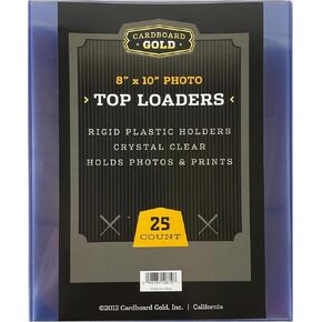 8" x 10" Photo Top Loaders (250ct Case) - Next Generation Archival Protection