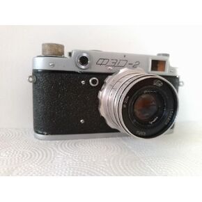 FED-2 USSR Soviet Union 35mm Russian Rangefinder Camera