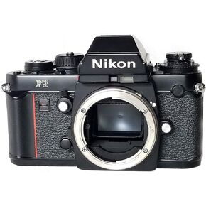 Nikon F3 with DE-2 viewfinder professional SLR film camera; body only, no lens