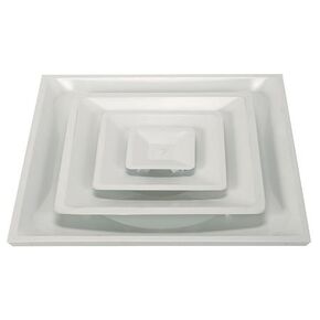Diffuser, 3-Cone, Duct Size 8", White