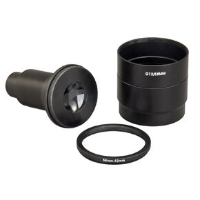 OMAX Microscope Adapter for Canon G12 with 4X Lens