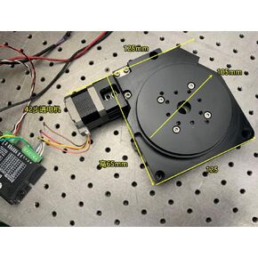Davitu Stepper Motor - 42 Stepper Motor Durntable ، محور R عالي الدقة ، ترس دودة ، طاولة 100 مم ، لوحة فهرسة CNC