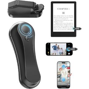 Universal e-Reader Remote Control-Bluetooth Page Turner & Selfie مصراع للأجهزة الحديثة