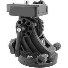 Telescope Latitude Base Mount, for Star Adventurer Latitude Wedge Base, Aluminum Alloy Adjustment Tripod Seat for Astronomical Telescope Accessories, Black