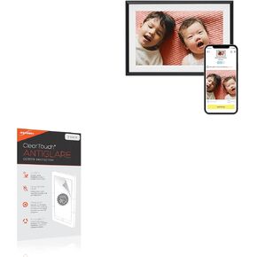 Poxwave Screen Protector متوافق مع Aura WiFi الصورة الرقمية إطار الصورة AF900-MBLK (10.1 بوصة)-Cleartouch Anti-Glare (2 pack) ،