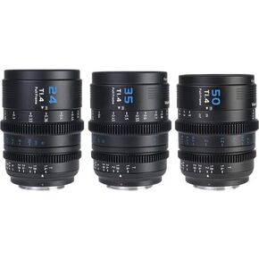 Sirui VP-1 Vision Prime T1.4 Full-Frame Cine 3 Lens Kit (Black)