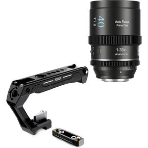 SIRUI 40mm T1.8 1.33X Anamorphic Lens, and NATO Top Handle Bundle