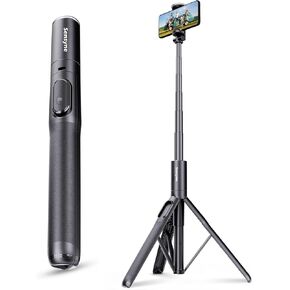 Sensyne 63" Selfie Stick Tripod, Extendable Phone Tripod with Wireless Remote Compatible with Cell Phones for Selfies, Photography,Video, Live Stream