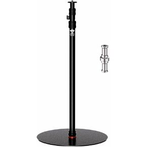 Ifootage Monopod Tripod Light Stand RB-A400 ، 79 '' 'Monopod monopod مع قاعدة مستديرة ، وضوء تصوير 6.9 قدم لضوء الفيديو ، والفلاش ، ورؤوس ترايبود ، والكاميرات ، وحمولة حمولة 10 كجم/22 رطل