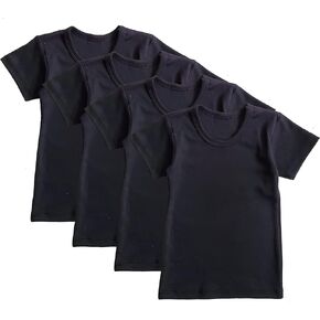 Boys' Cotton Short Sleeve Undershirt Pack