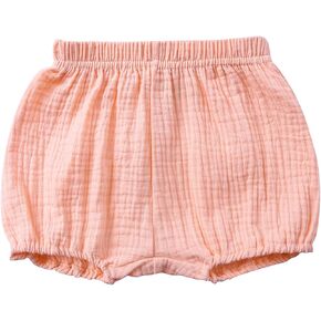 EISHOW Cute Toddlers Newborn Baby Shorts Bloomer Soft Cotton Linen Summer Diaper Cover Infant Girls Boys Pants 0-4 Years
