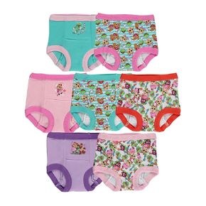 Muppet Babies Girls 7-Pack Training Pants Underwear Toddler Little Kid Infant Baby Piggy Kermit Animal Gonzo