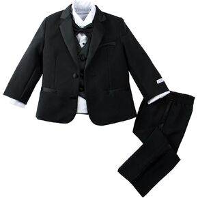 Spring Notion Big Boys' Modern Fit Tuxedo, No Tail