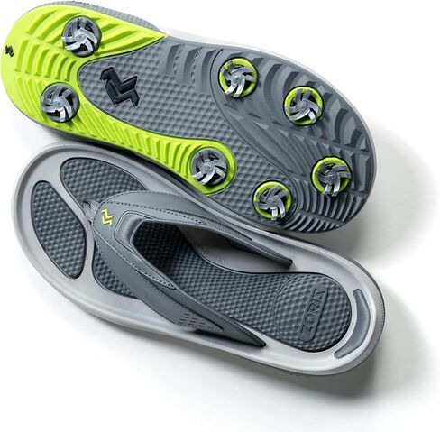 Zoriz Zoomy Golf Sandals - Flops Golf Flop مع مرابط الغولف القابلة للإزالة - الرجال والصنادل النسائية للمشي أو الشاطئ أو الرياضة in Kuwait