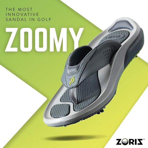 Zoriz Zoomy Golf Sandals - Flops Golf Flop مع مرابط الغولف القابلة للإزالة - الرجال والصنادل النسائية للمشي أو الشاطئ أو الرياضة in Kuwait
