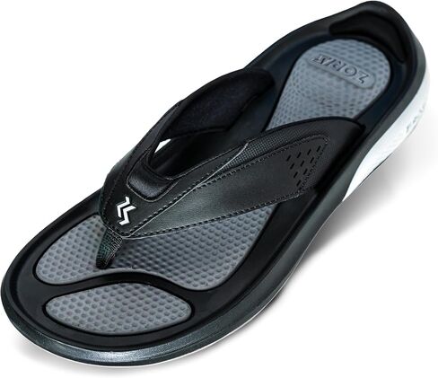 Zoriz Zoomy Golf Sandals - Flops Golf Flop مع مرابط الغولف القابلة للإزالة - الرجال والصنادل النسائية للمشي أو الشاطئ أو الرياضة in Kuwait