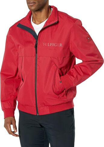 Tommy Hilfiger Men's Clean Logo Bomber in Saudi Arabia