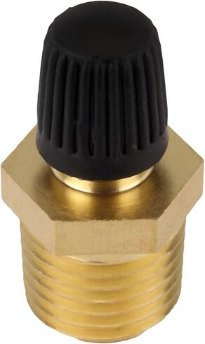 Milton S-684-4 1/4" MNPT Male Tank Valve, includes Protective Caps (Pack of 2) in Saudi Arabia