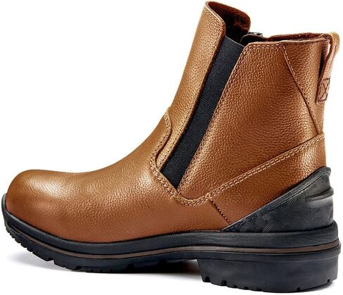 Kerrits Woodstock مقاومة للماء Boot - أحذية عمل متينة للنساء للنساء ، سرير قدم عريض ، Zip الأمامي ، 1 "كعب in Saudi Arabia