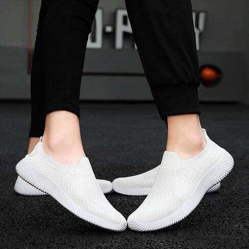 Foreign Trade New Flying Weaving Mesh Breathable Women's and Men's Shoes Women's Sneaker in Saudi Arabia
