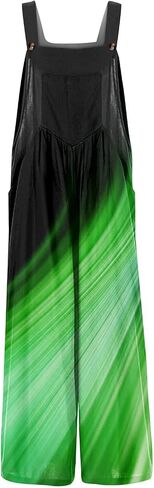 Women's Jumpsuits Casual Loose Outfits Vintage Beach Overalls with Pockets 2025 Spring Summer Palazzo Rompers in Saudi Arabia