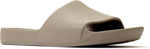 Archies Arch Support Slides-Sandals Recovery Strondals لتخفيف التهاب اللفافة الأخمصية ، وآلام القدم وآلام الكعب-شرائح خفيفة الوزن ، وملفقة ، وتمتص الصدمات للمشي ، والوقوف ، والراحة طوال اليوم in Kuwait
