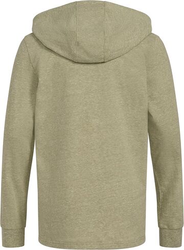 تي شيرت Adidas للأولاد بأكمام طويلة وغطاء للرأس Snow Heather (للأطفال الكبار) Caviar Snow LG (للأطفال الكبار من 14 إلى 16 عامًا) in Saudi Arabia