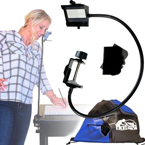 LUCY Flex Drawing Tool with Photo Enlarger & Bag by Draw LUCY | Camera Lucida Photo Enlarging Accessory for Painting | LUCY Drawing Projector for Artists | Artistic Aid - Drawing Tool for Artists in Kuwait