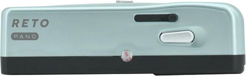RETO PANO 35mm Film Camera - 22mm Wide Lens, Panorama, Easy Switch, Cinematic Modes, Lens Cover, Built-in Flash, Reusable (Film & AAA Battery are not Included) (Sheer White) in Saudi Arabia
