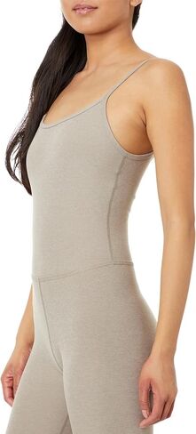 Beyond Yoga Spacedye Uplevel Midi Women’s Jumpsuit - Moisture-wicking - Polyester-lycra Blend - UV Protection Midnight Green Heather MD (US Women's 6-8) One Size in Saudi Arabia