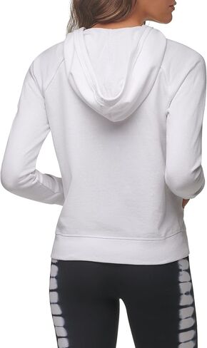 Marc New York Performance Women's French Terry Chevron Seamed Full Zip Hoodie in Saudi Arabia
