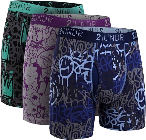 2UNDR Swing Shift Boxer Brief 3 Pack (Tonga/Samoa/Fiji, XX-Large) in Kuwait