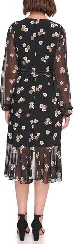 Tommy Hilfiger Women's Jersey Stretch Chiffon Long Sleeve in Saudi Arabia