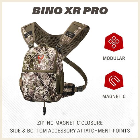 Badlands Bino XR Pro Binocular Case - Four Point Shoulder Harness, Magnetic Closure, Rangefinder Compartment, Bow Hook, for Hunting and Outdoor Adventures, Approach GT in Saudi Arabia