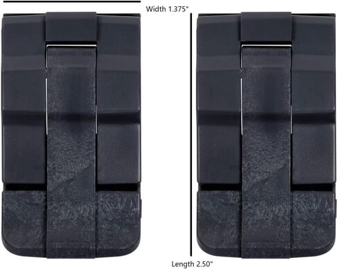 2 Pelican Black Replacement Double Throw Medium Latches. Fits Protector Series. in Kuwait