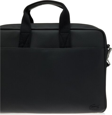 Lacoste Classic Computer Bag, Black in Saudi Arabia