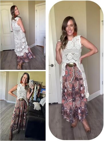 بدلة سباحة بيكيني نسائية من PUWEI مجوفة ومنخفضة ومرتفعة ومزودة بنقشة الزهور in Kuwait