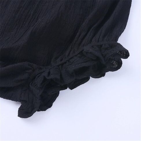 Baby Bloomers for Boys Girls Cotton Linen Shorts Cute Bubble Shorts Reusable 𝐃iapers Infant Underwear Ruffle Bloomers in Kuwait